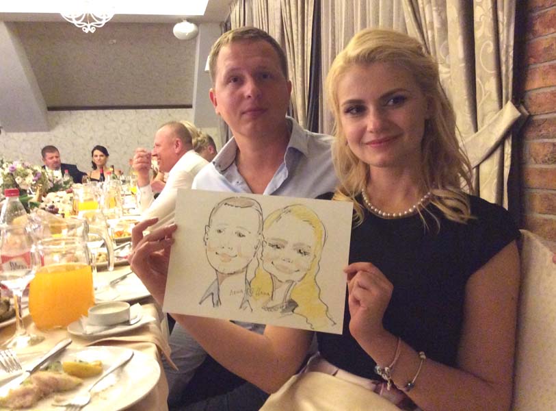 шаржист на корпоратив