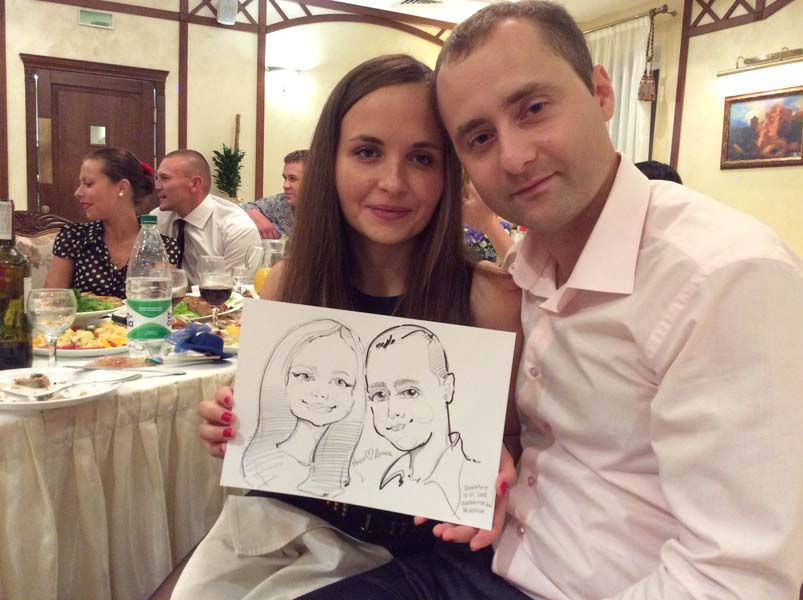 шаржист на корпоратив