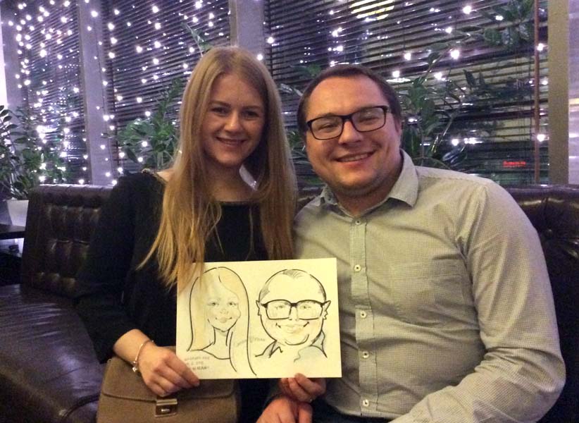 Шаржист на свадьбу Михаил Шабалин,Минск,шарж