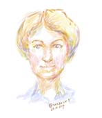 Компьютерный шарж Иры шаржист Михаил Шабалин Мишель