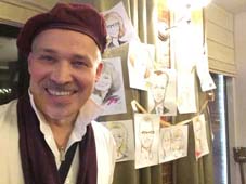 Художник на Юбилее в 